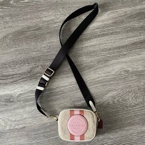 Coach mini crossbody bag.